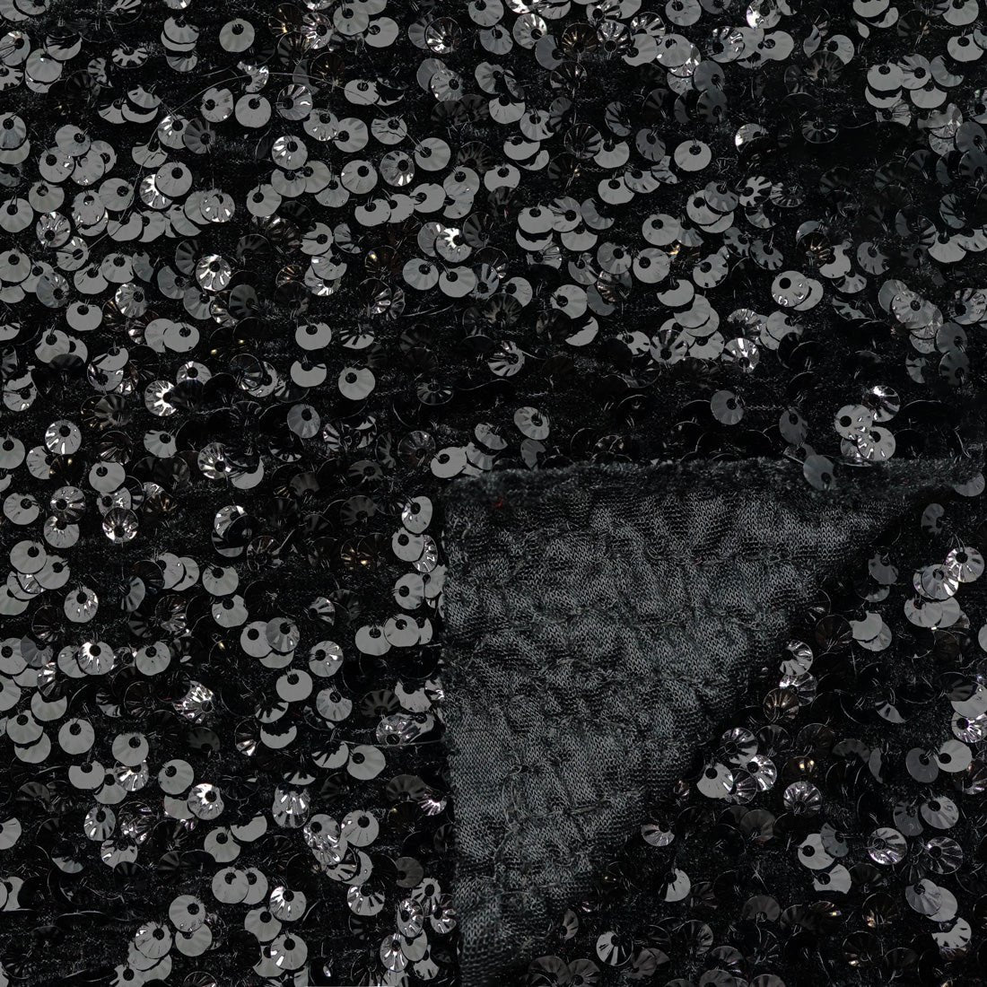 Sevoba Stretch Velvet Sequin Fabric By 1 Meter