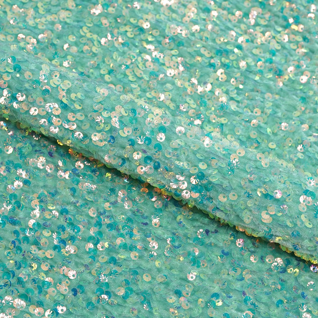 Sevoba Stretch Velvet Sequin Fabric By 1 Meter