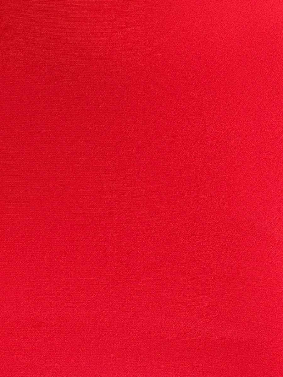 Sevoba|Red - Bodycon V Neck Satin Short Homecoming Dresses with Bow