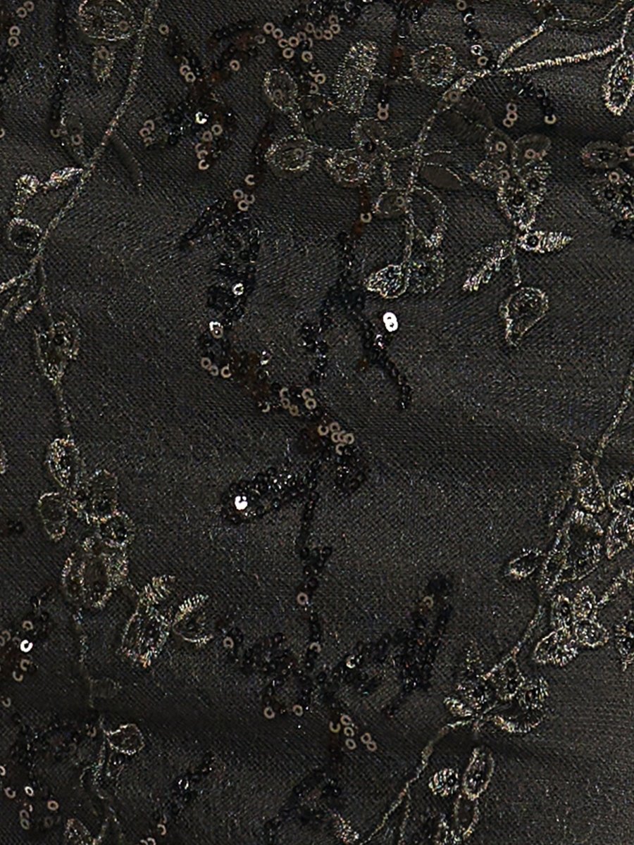 Sevoba|Black Sweetheart Lace Appliques Mermaid Long Prom Dresses