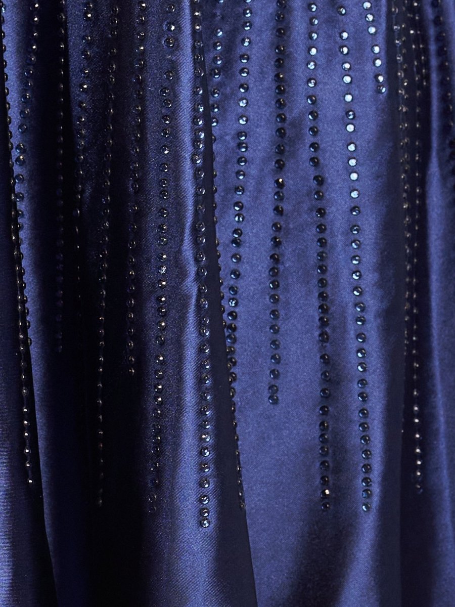 Sevoba|Hot Fix A-line Deep V illusion Short Beaded Homecoming Dress