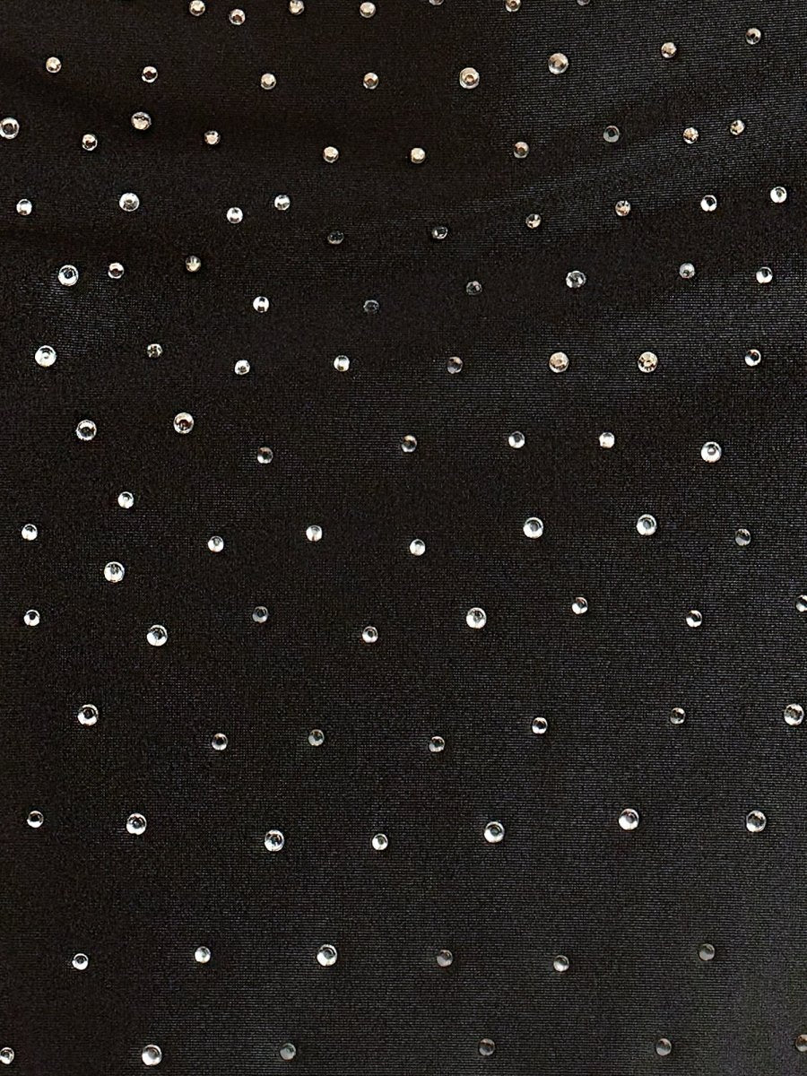 Sevoba|Black - Sweetheart Sheath Beaded Short Homecoming Dress