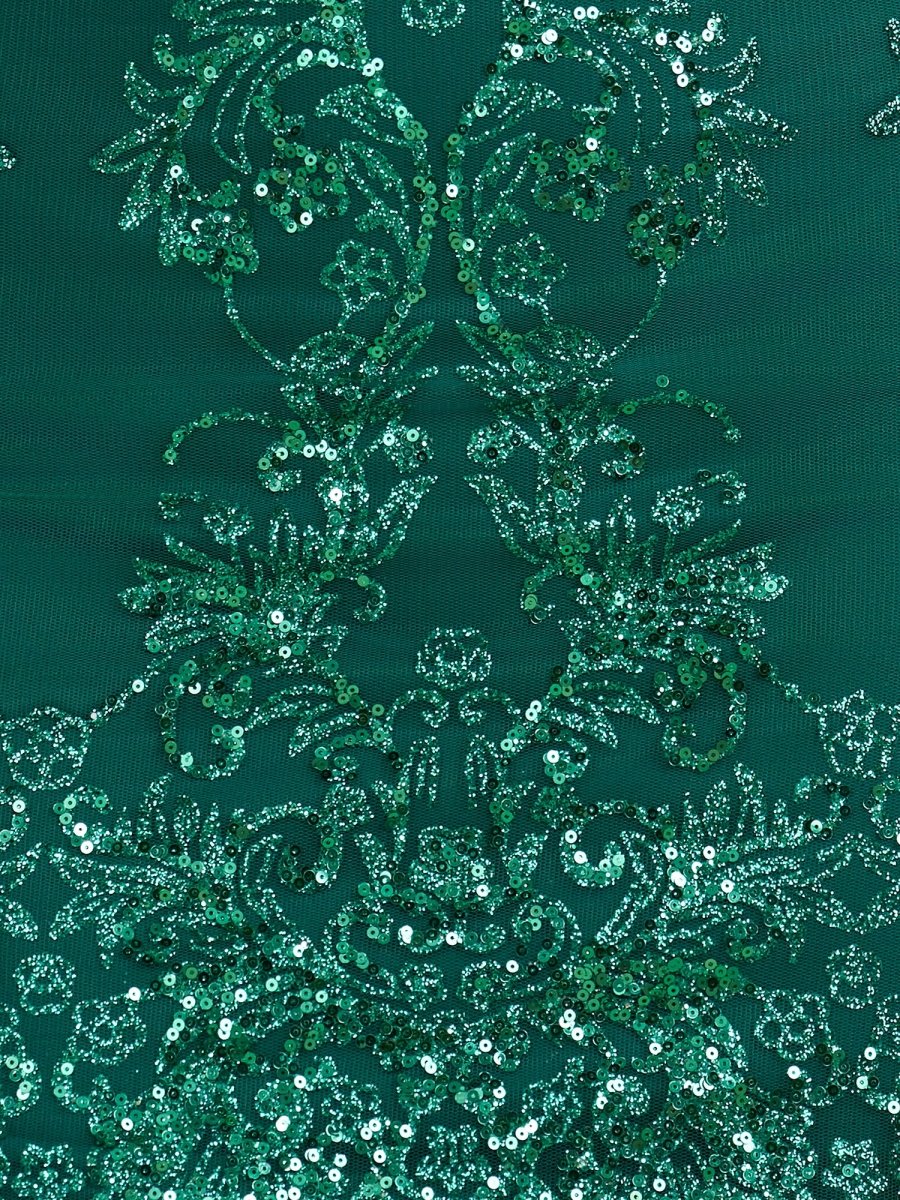 Sevoba|Dark Green - Bodycon V Neck Sequined Corset Short Homecoming Dresses
