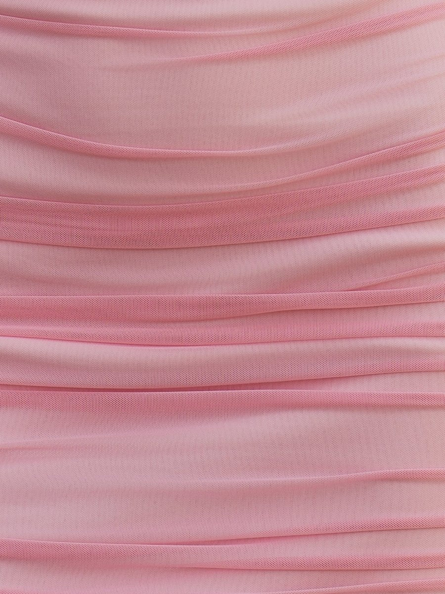 Sevoba|Pink - Off The Shoulder Tulle Short Homecoming Dresses