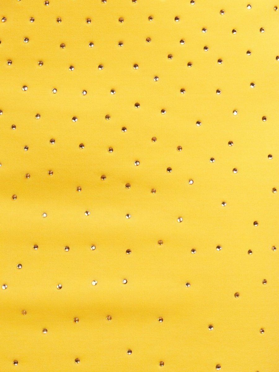 Sevoba|Sheath Yellow Fitted Short Homecoming Dress With Beads