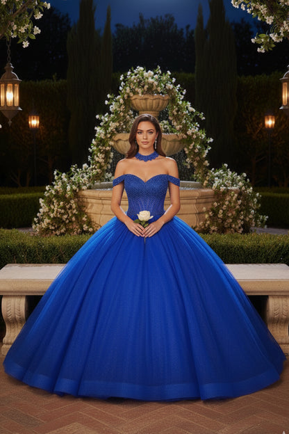 Charming Ball Gown Off-the-shoulder Quinceañera Dress With Lace | Sevoba