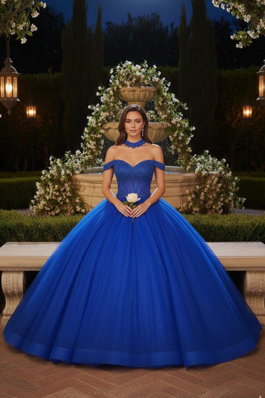 Charming Ball Gown Off-the-shoulder Quinceañera Dress With Lace | Sevoba