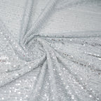 Sevoba Stretch Mesh Sequin Fabric