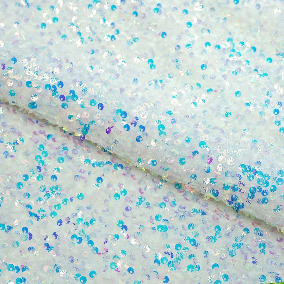 Sevoba Stretch Velvet Sequin Fabric By 1 Meter