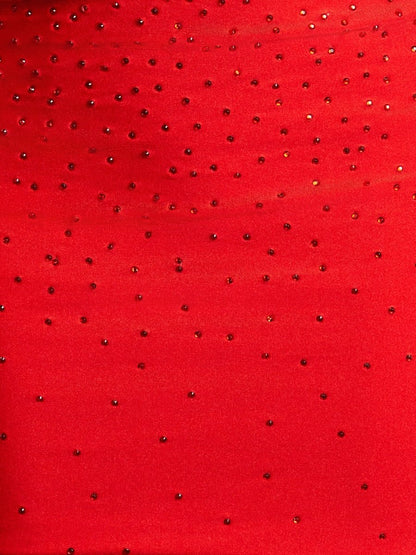 Addison | Sheath One Shoulder Red Short Homecoming Dress With Beading