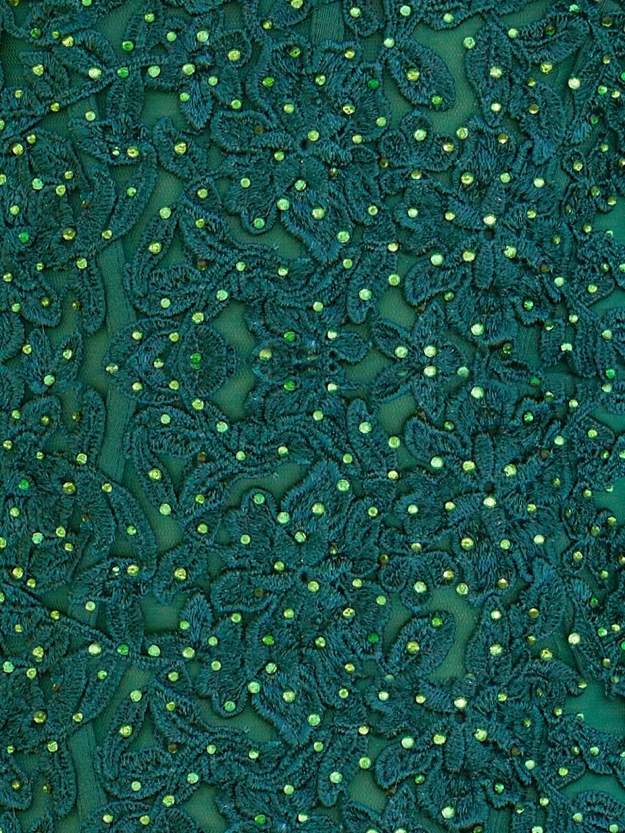 Audrey | Bodycon Dark Green Spaghetti Straps Short Homecoming Dress with Appliques