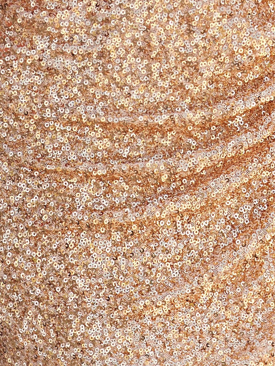 Sevoba|Gold - Sparkly Bodycon Strapless Sequins Short Homecoming Dresses With Beadings