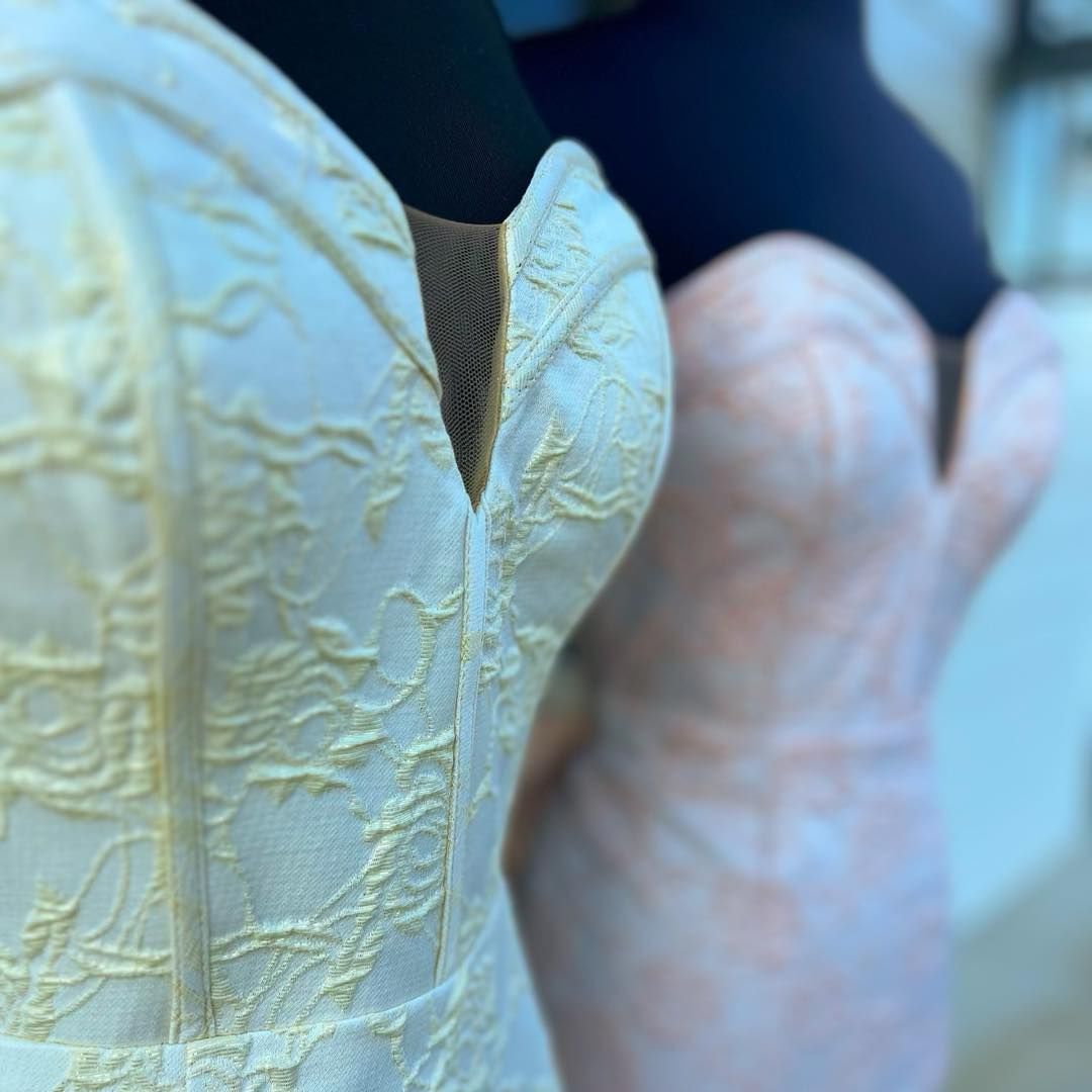 Strapless Floral Printed Mermaid Prom Dress With Split