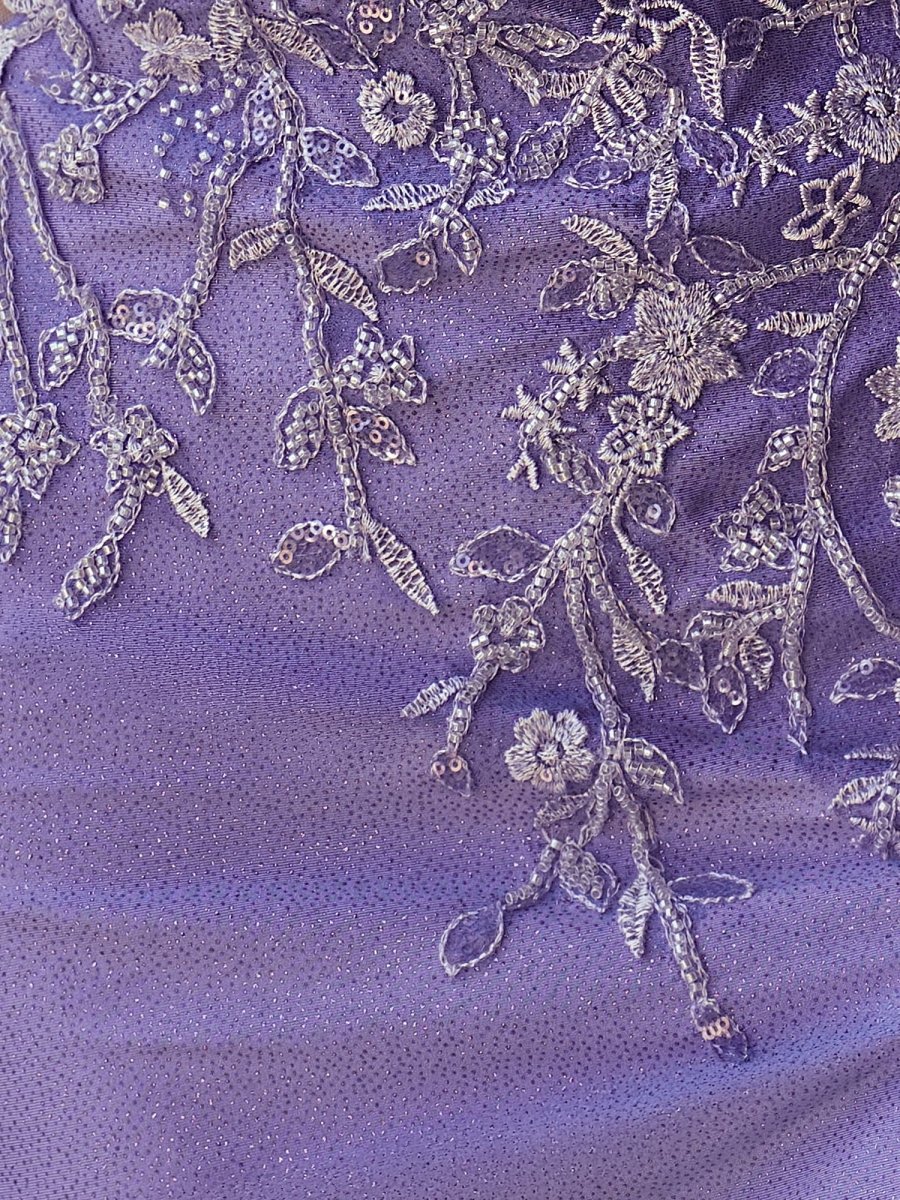 Sevoba|Charming Mermaid V Neck Sage Green Slit Prom Dresses with Appliques