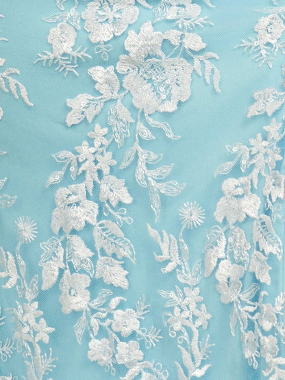 Alexandria |Mermaid Sweetheart Lace Prom Dress with Detachable Sleeves